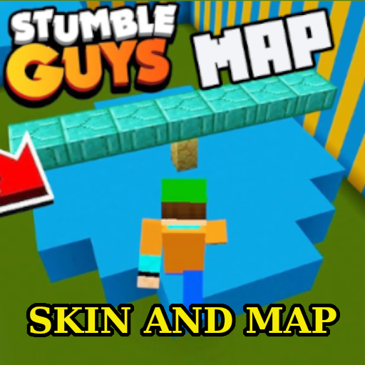 Skin and Map Stumble gems MCPE