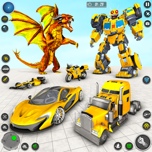 机器人汽车游戏：机器人游戏