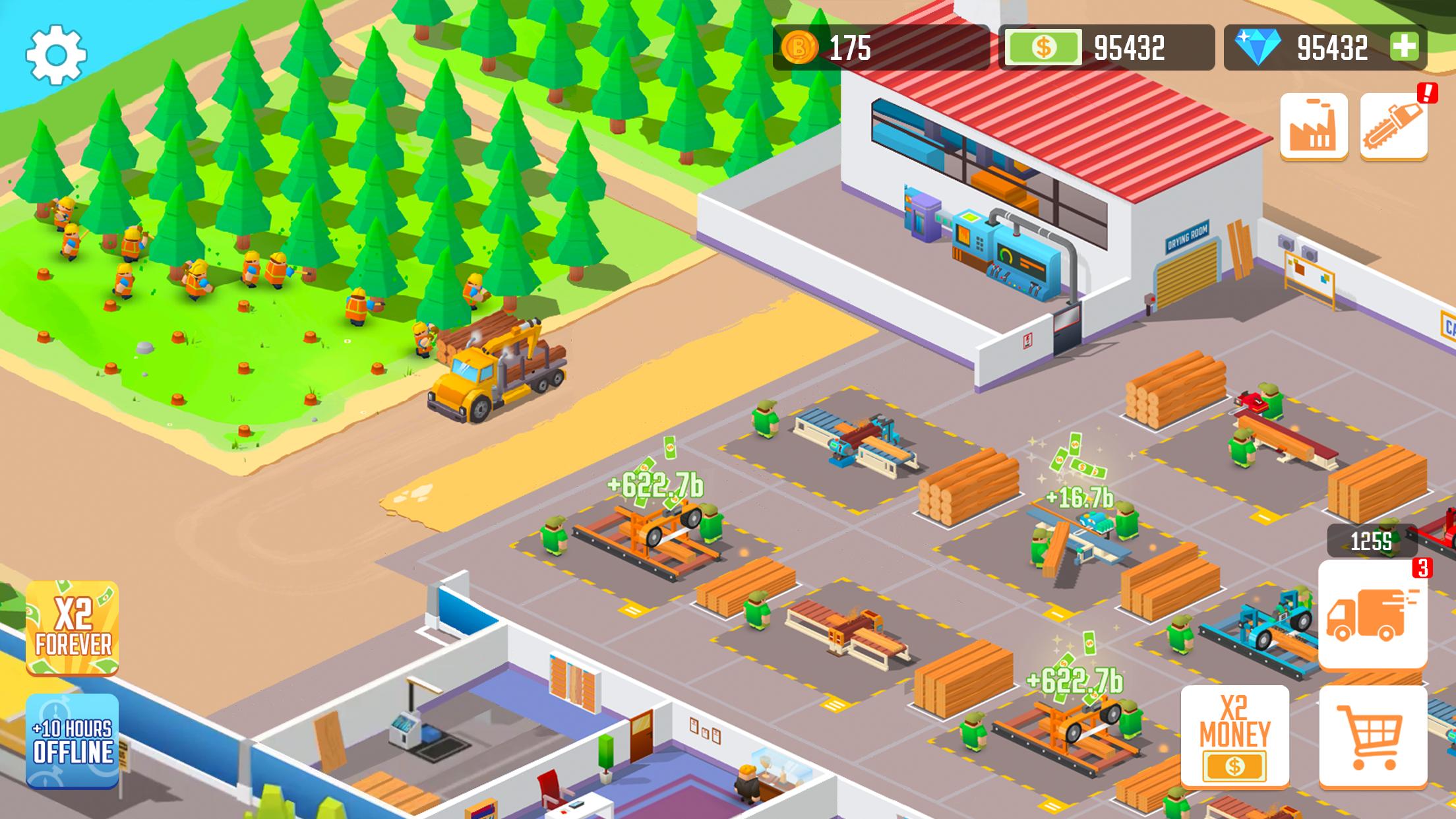 Download Idle Lumber Empire android on PC