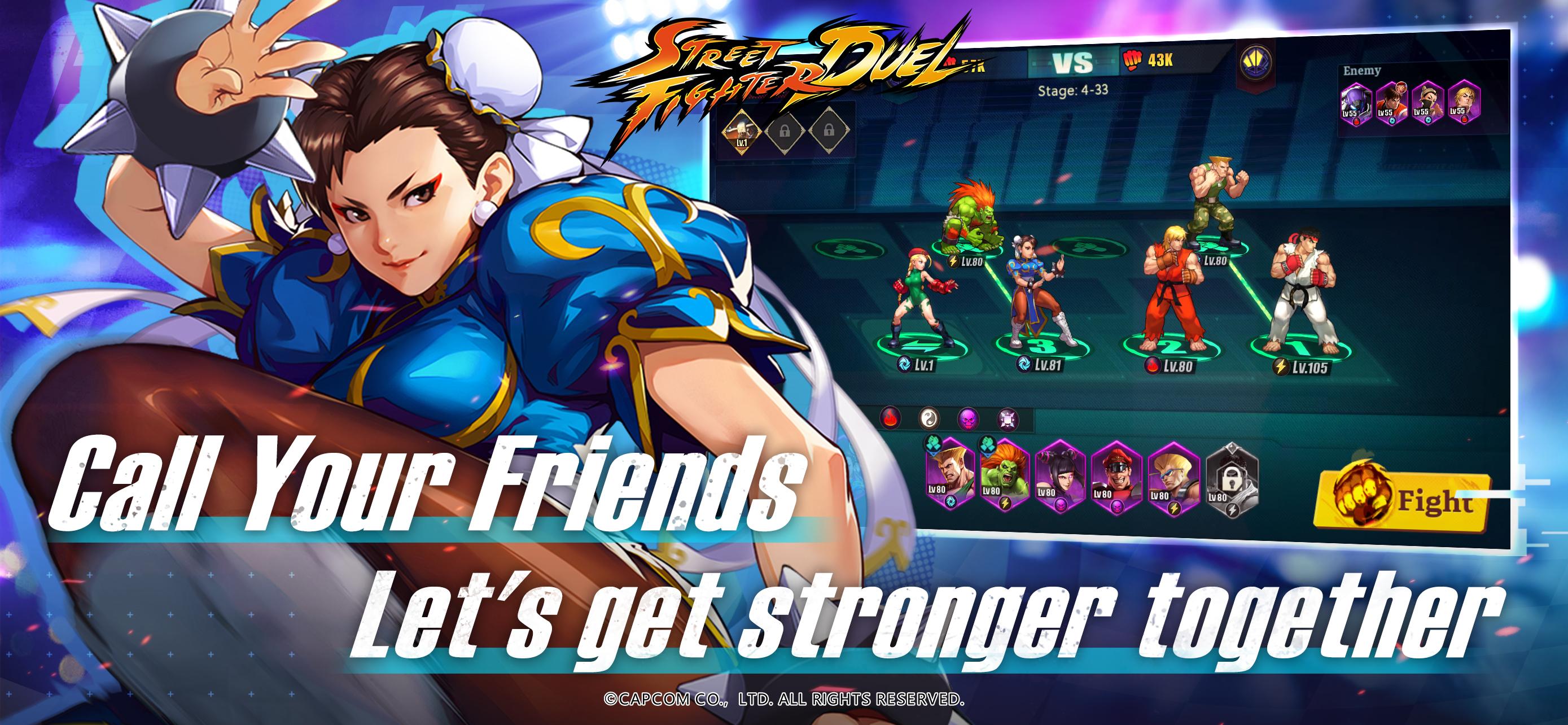 Download Street Fighter Duel - Idle RPG android on PC