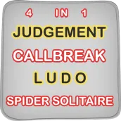 Judgement,Ludo,Spider:All In 1