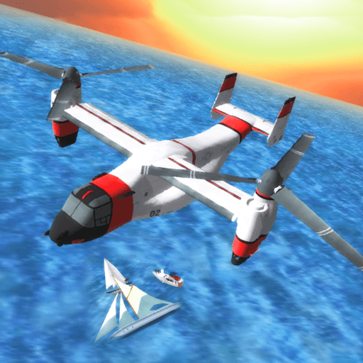 Osprey Rescue: Flight Sim 3D