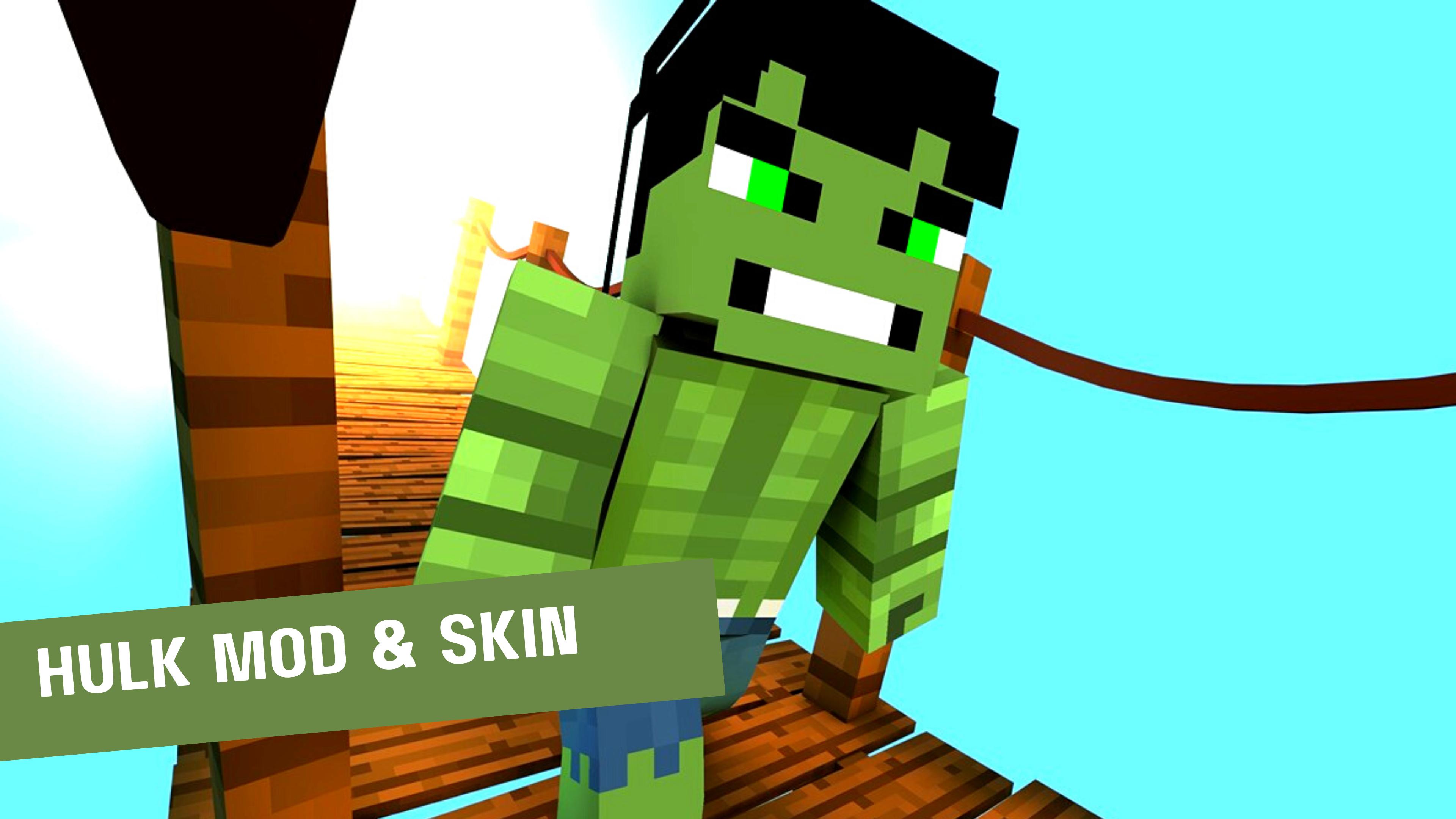 Скачать Hulk Mod & Skin for Minecraft на ПК | Официальный представитель  GameLoop