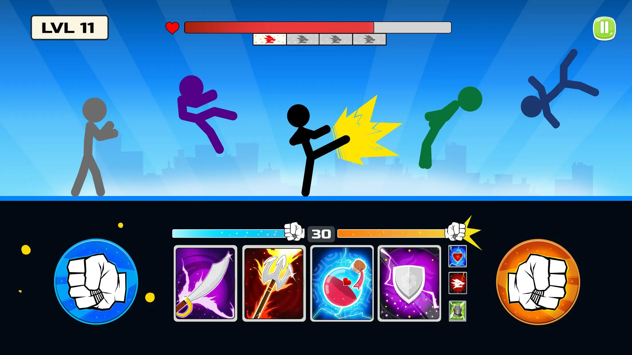 Play Stickman Fighter: Epic Battles online for Free on PC & Mobile