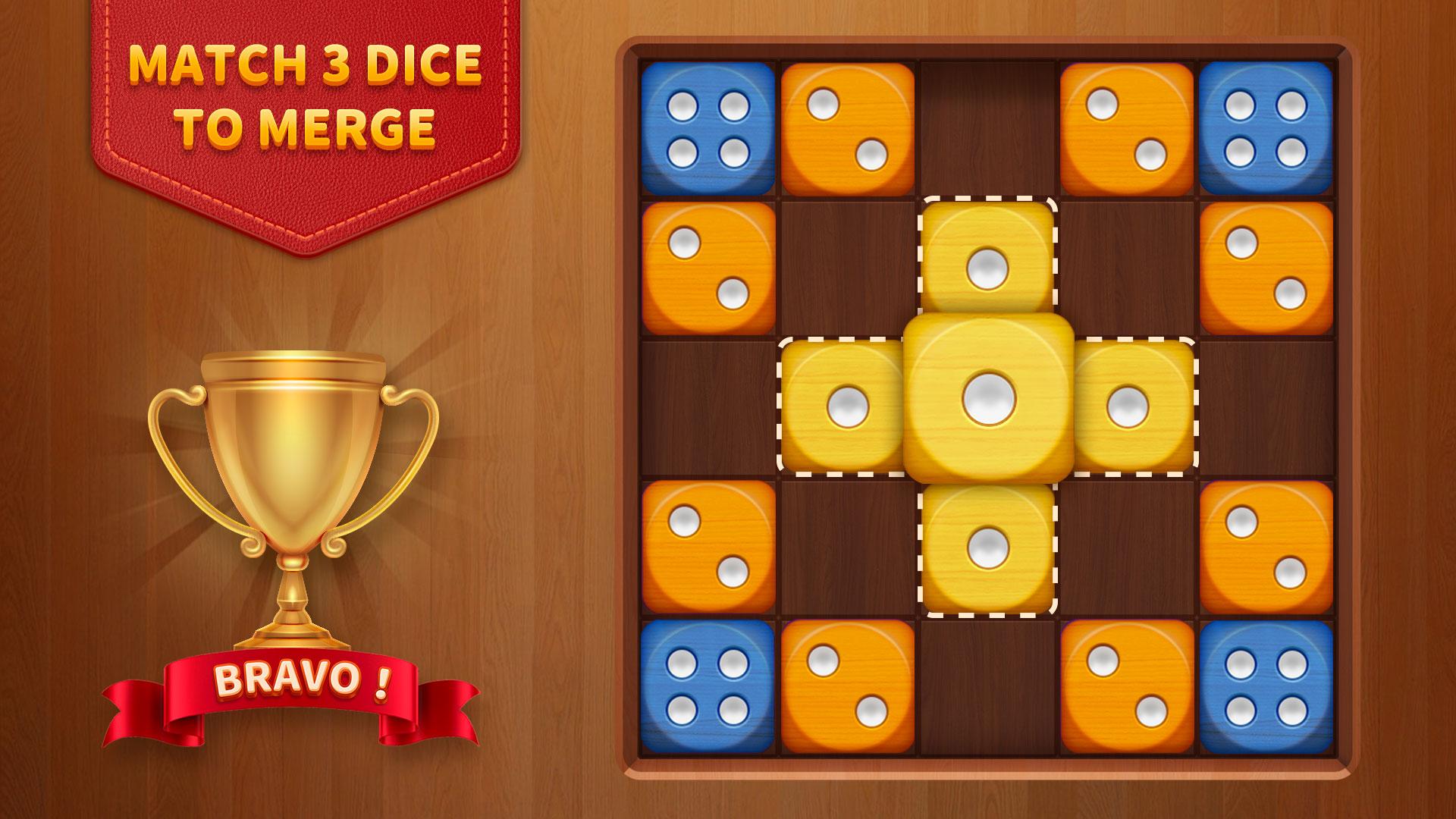 Скачать Woody Dice - Merge Puzzle на ПК | Официальный представитель GameLoop