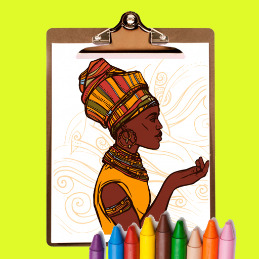 Black Girl Coloring Book