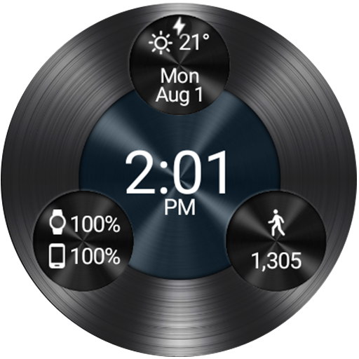 Black Metal 2 HD Watch Face