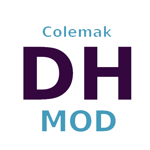 Colemak-DH physical keyboard