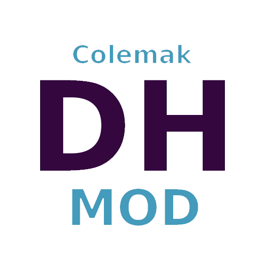 Colemak-DH physical keyboard