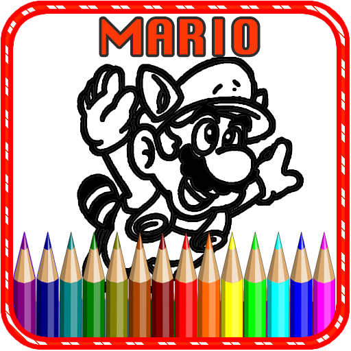 Coloring For Super Mario Run