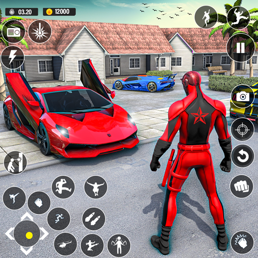 Spider Rope Superhero Games 3D