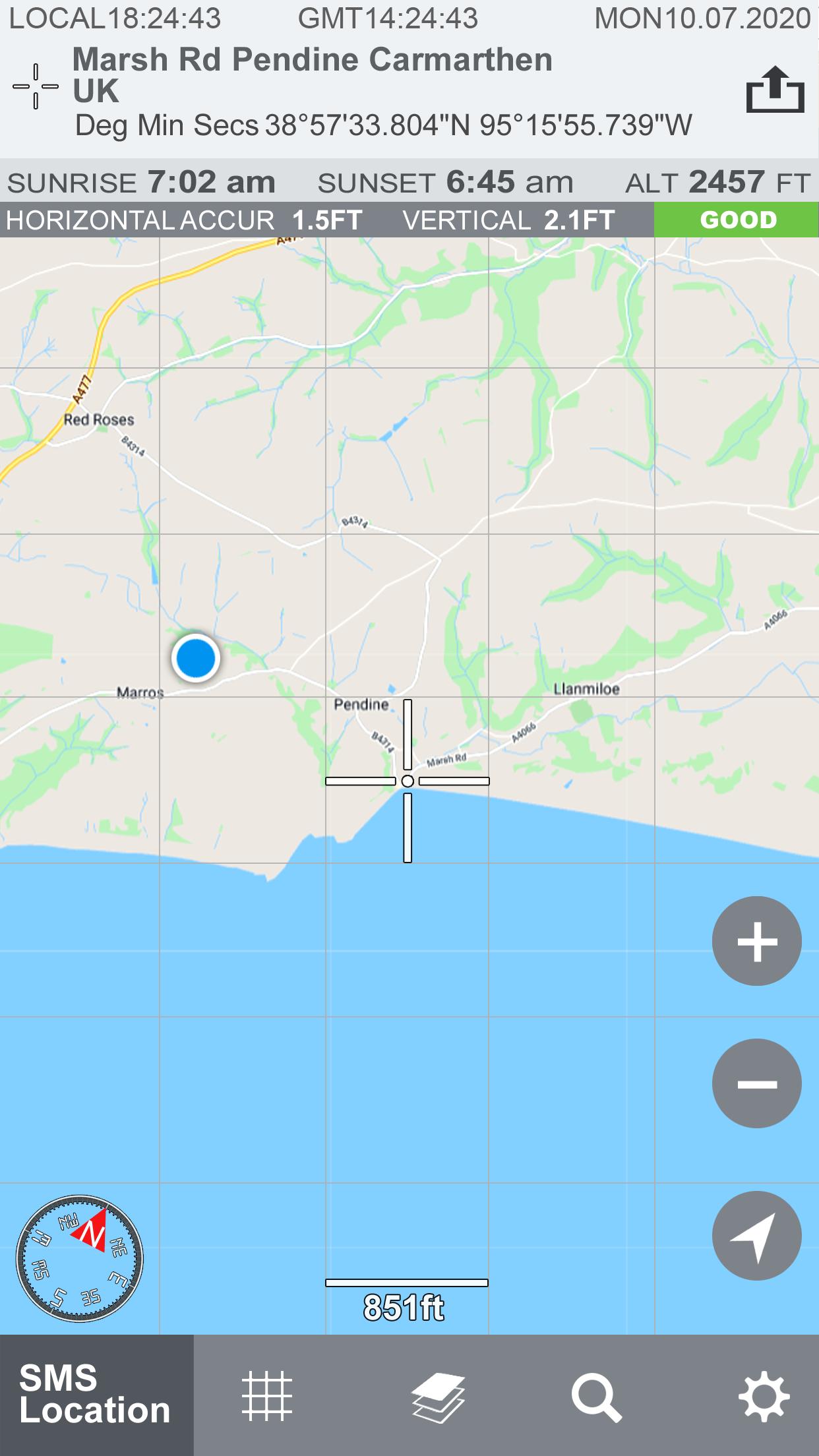 Descargar GPS Location info. Coordinates en PC | GameLoop Oficial