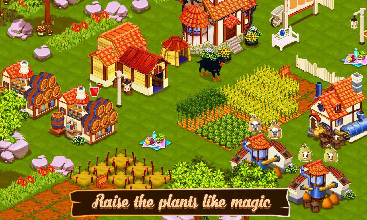 Скачать Happy Farm на ПК | Официальный представитель GameLoop