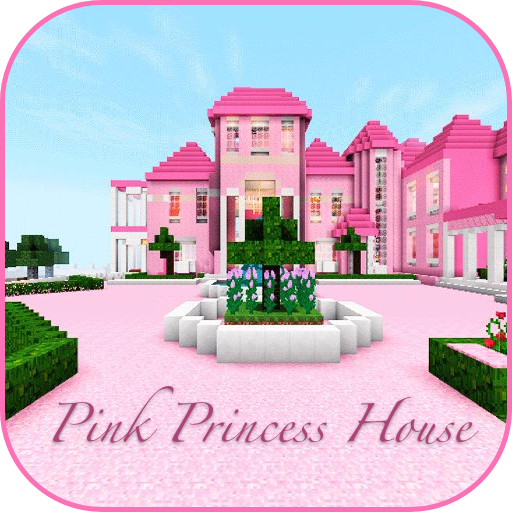 Pink Princess House MCPE Map