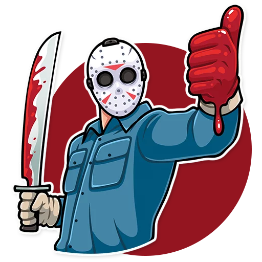 Scary and Horror Sticker for WhatsApp
