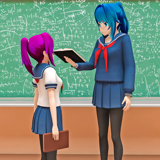 Guru Sekolah Virtual Anime