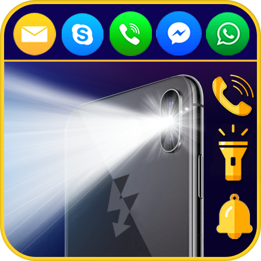 Flash on Call & SMS: Super LED