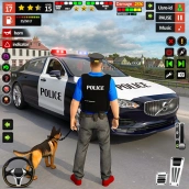 gerçek araba sürme polis oyun