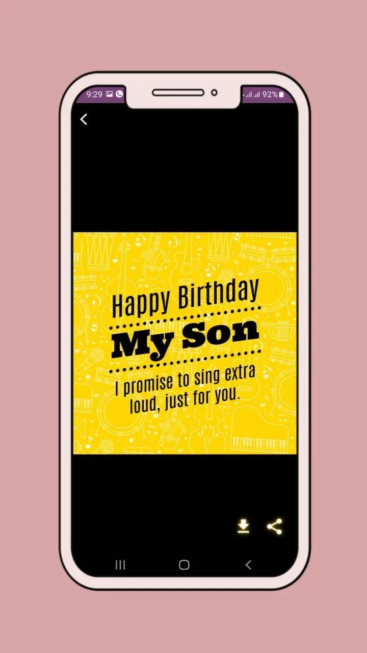 Скачать Happy birthday my son на ПК | Официальный представитель GameLoop