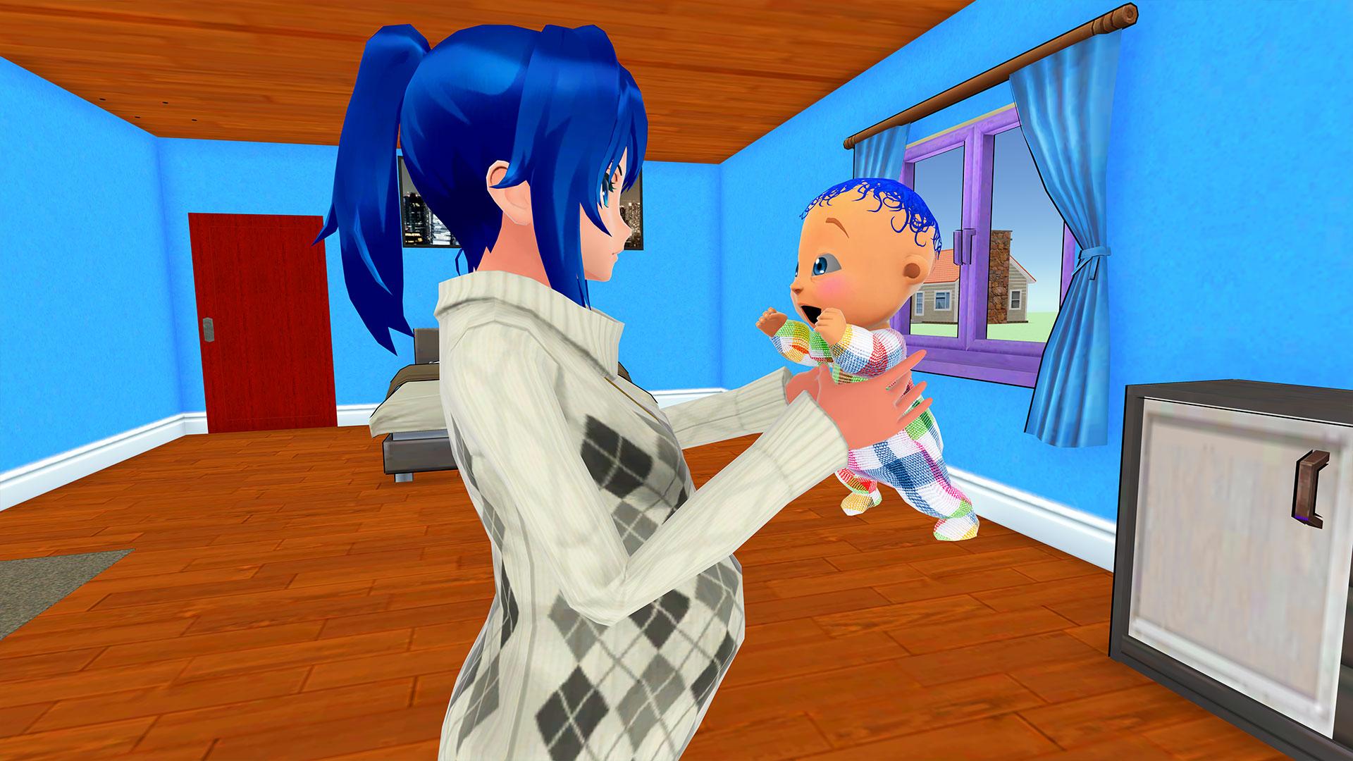 Скачать Anime Girl Pregnant Mother Sim на ПК | Официальный представитель  GameLoop