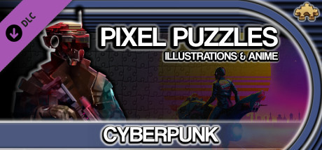 Pixel Puzzles Illustrations & Anime - Jigsaw Pack: Cyberpunk