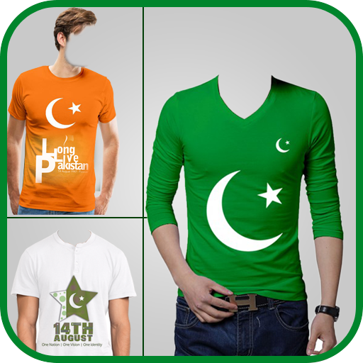 Pak Flag Shirt Photo Editor