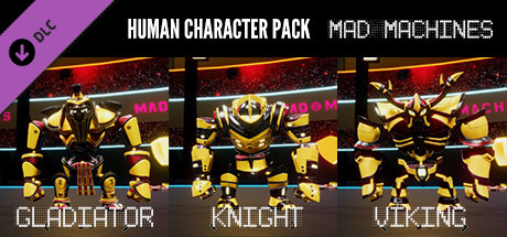 Mad Machines - Human Theme Characters
