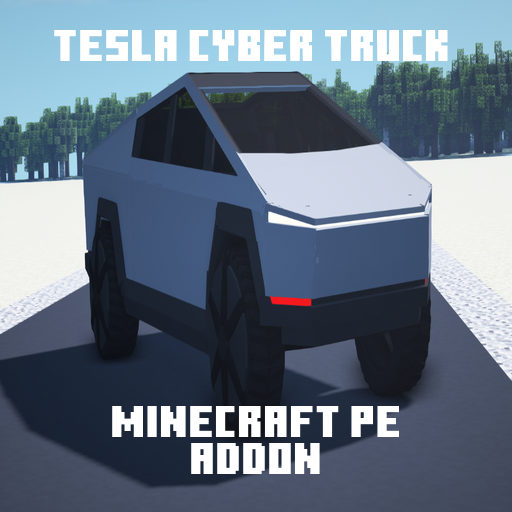 Cyber Truck mod Minecraft PE