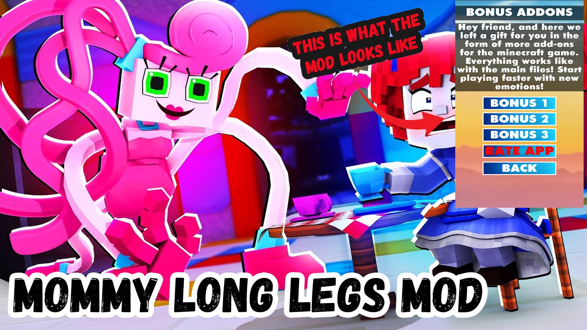 Скачать Mommy Long Legs Mod Minecraft на ПК | Официальный представитель  GameLoop