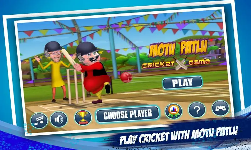 Download Motu Patlu Cricket Game android on PC