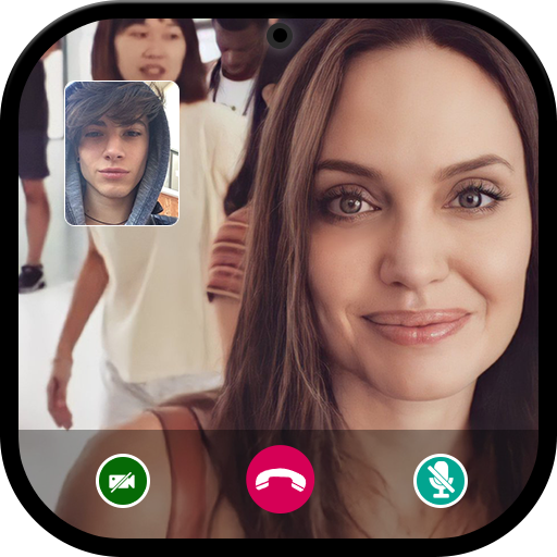 Fake video call app