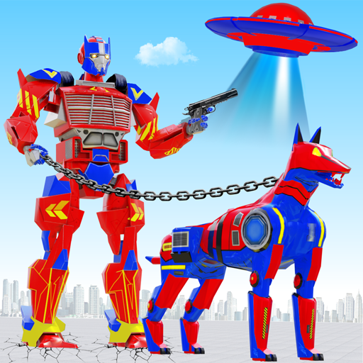 anjing  kereta robot transform