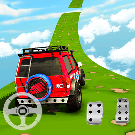 Car Stunts: 汽车 遊戲 動作 車飛行機 跑車