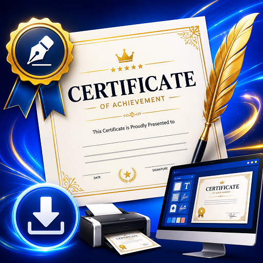 Digital Certificate Maker app