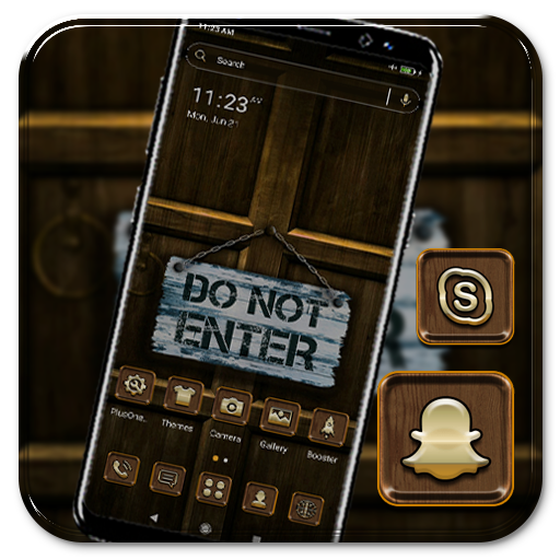 Do Not Enter Launcher Theme