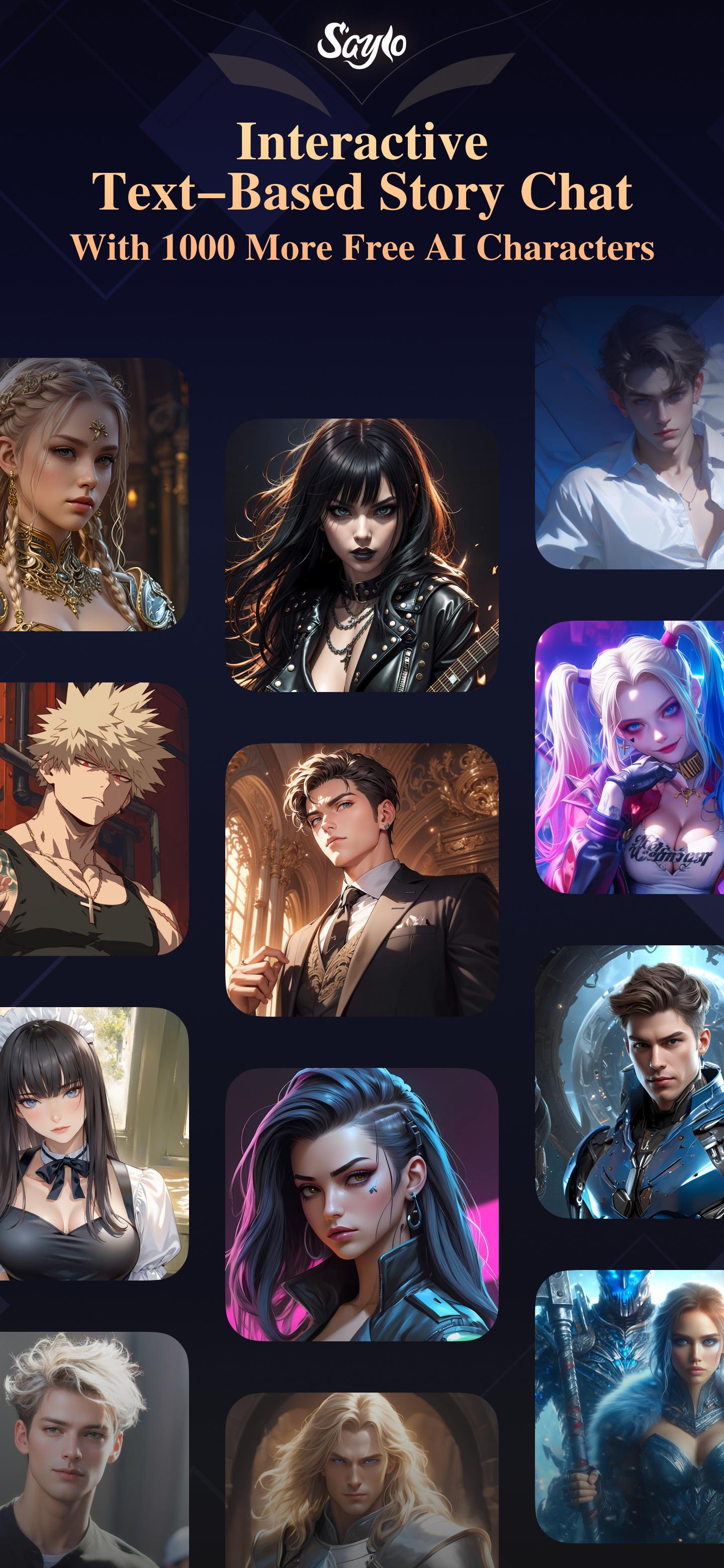 在電腦上下載Saylo: AI Character Story Chat | GameLoop官方網站