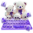 Cute Teddy Bear Keyboard Theme