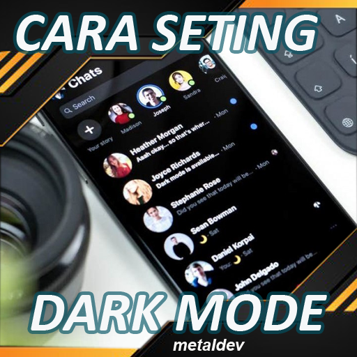 Cara Seting Dark Mode Semua Applikasi Hp Android