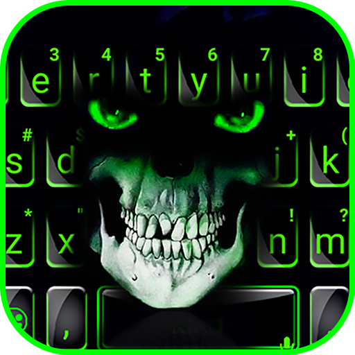 Green Horror Devil Tema