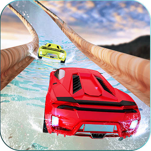 Water Slide Car Race games