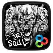Dark soul GO Launcher Theme