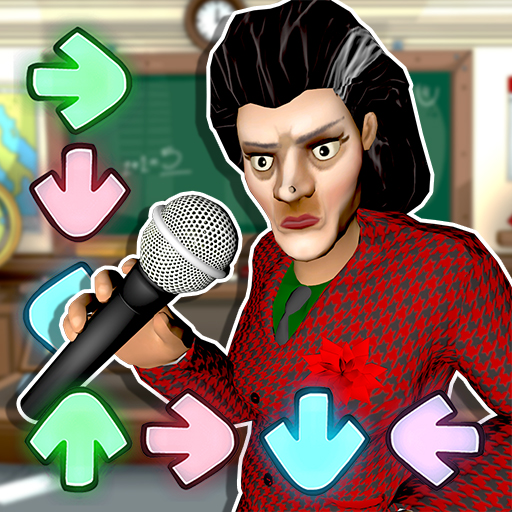 FNF vs teacher scary prank mod