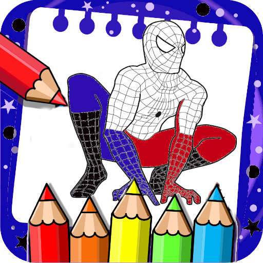 Spider Hero Coloring