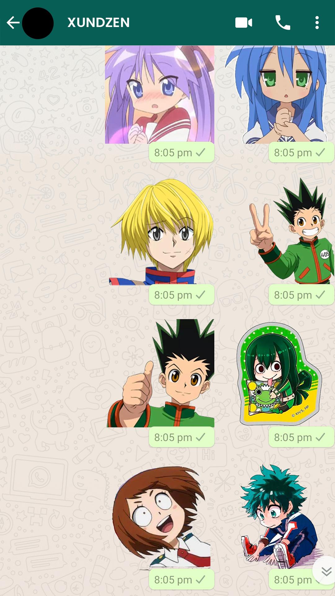 Скачать Anime Stickers for WhatsApp на ПК | Официальный представитель  GameLoop