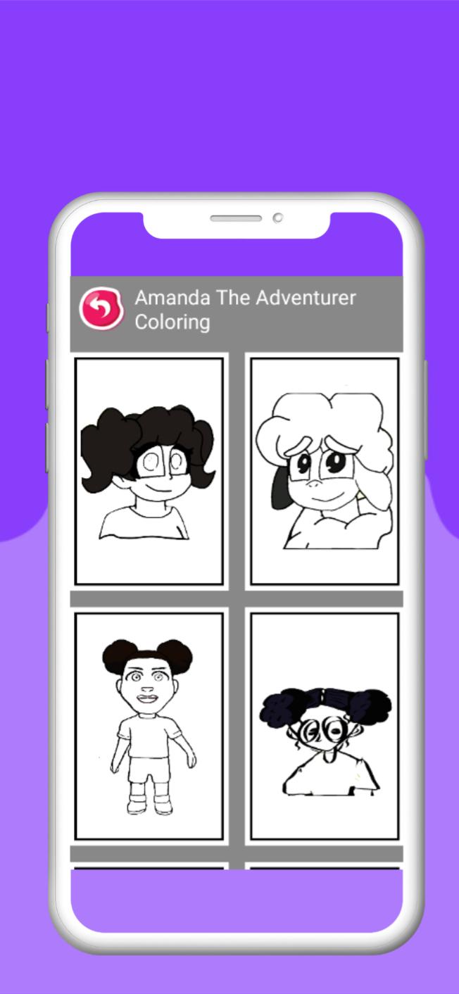 Amanda The Adventrer coloring pages