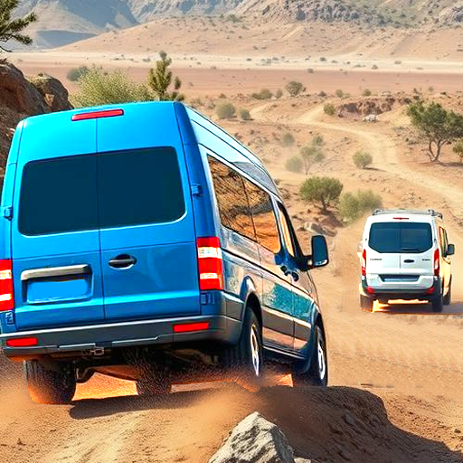 Van Simulator Driving Games 3D