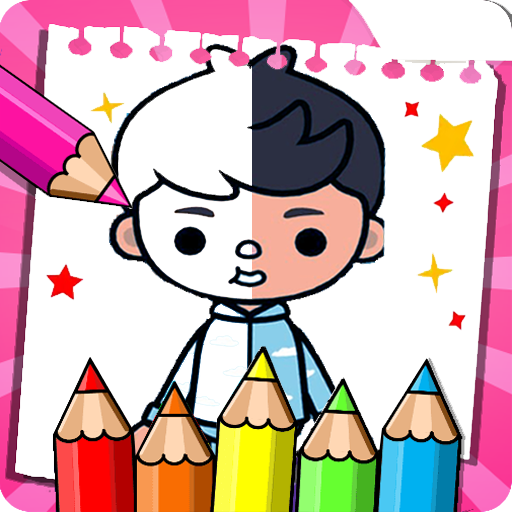 Toca Town Boca Coloring Life