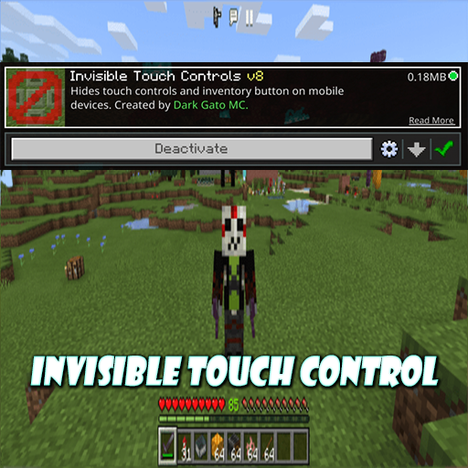 InvisibleTouchControl For MCPE