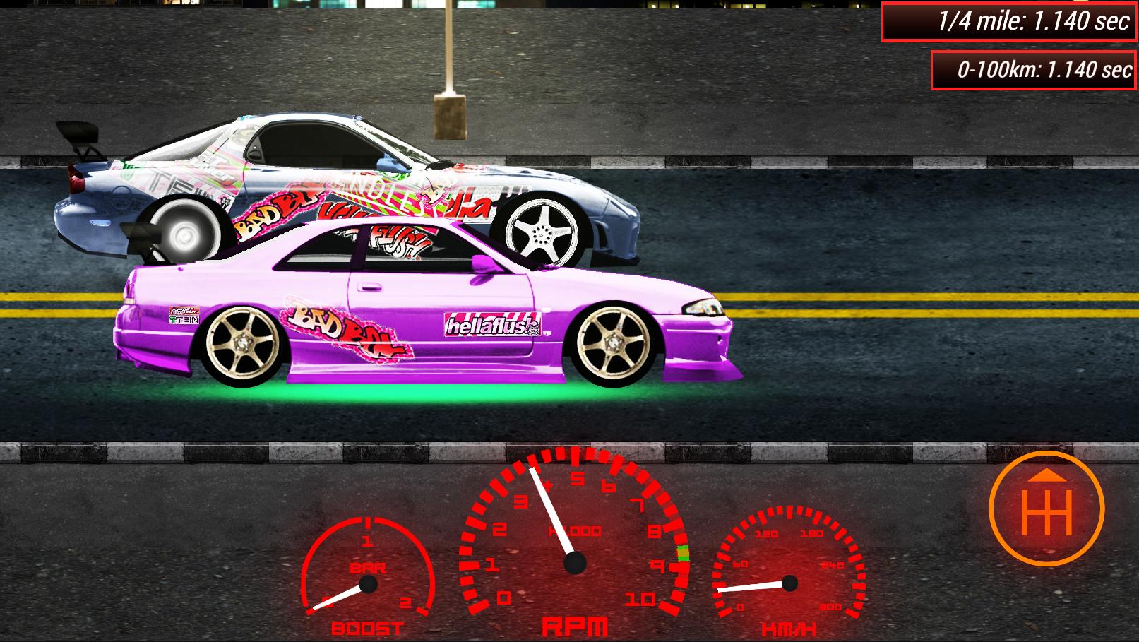 Скачать Japan Drag Racing 2D на ПК | Официальный представитель GameLoop