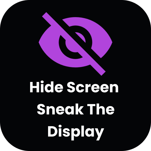 Hide Screen Sneak The Display